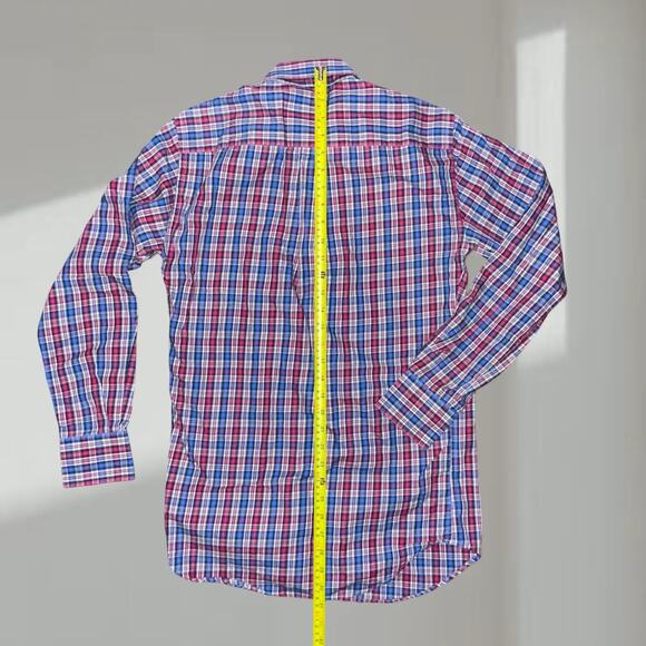 Peter Millar Shirt – Multicolor Plaid Button-Down (Size M) - Picture 3 of 5